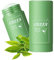 Green Tea Mask Stick,Mitesser Entferner, Poren reinigen, Tonerde Gesichtsmaske mit grünem Tee,Öl-Kontrolle,für unreine & ölige Haut, Gesichtspflege Damen & Herrenv