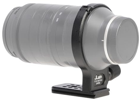 Objektiv - Stativhalterung für Tamron 70-180mm F2 8 Aluum mit Anti - Rutsch Polster und Arca Swiss Schnellverschluss