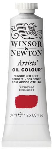 Winsor & Newton 37ml Artists' Oil Colour - Winsor Red Deep