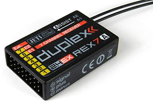 Jeti REX 7 (Assist) Empfänger 7-Kanal 2,4 GHz