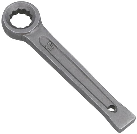 AB Tools 17mm Slogging Box End Striking Ring Wrench Spanner Bi-Hex 12 Sided Metric