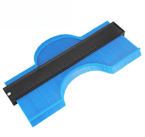 Konturenlehre Konturmessgerät Duplikator 25 cm Profillehre Lineal Kontur Vervielfältiger Fliesen Laminat Duplikator Holz-Markierungswerkzeug Allgemeine Werkzeuge für Kreisförmige Rahmen