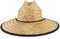 GEMVIE Paja Sombrero para Hombre de Sol Playa ala Ancha Verano Unisexo Estilo Socorrista Gorro para Campo/Pesca/Jardinería