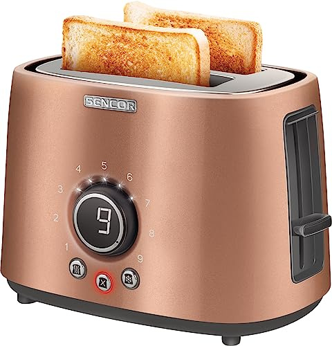 Sencor STS 6056GD Toaster, 2 Schlitze, 1000 W
