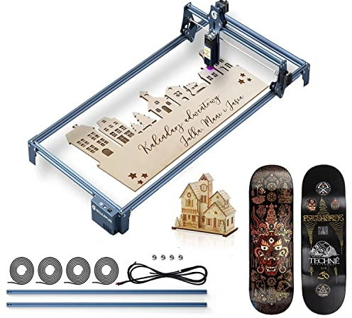 SCULPFUN S9 Erweiterung, Y-Achsen-Erweiterungs kit, Gravur Bereich-Erweiterungskit für SCULPFUN S9 Laser Graviermaschine, Erweiterter Riesiger Gravurbereich auf 405 x 945 mm
