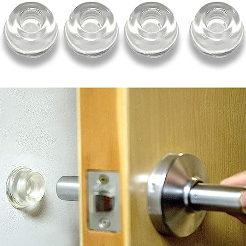 VBNZBK 12 Pezzi Paraurti in Silicone, Piedini per Mobili in Gomma Antiscivolo, Deflettore in Gomma per la Riduzione del Rumore in Silicone Mini per la Protezione Della Parete del Cassetto Dei Mmobili