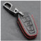 TATINE Étui à clés de Voiture en Cuir Housse de Protection à Distance Sac Coque Porte-clés Accessoires pour Peugeot 508 408 308 208 2008 3008 4008 RCZ pour citroën C4 Cactus C5 C6