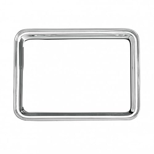Vassoio rettangolare in lega argento stile Inglese cm 31x19,5 codice VG01071SP