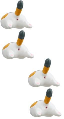 Alipis 4pcs Creative Cat Butt Refrigerator Magnets Decorative Fun Fridge Magnets for Photos Notifications Reminders Material for Home Office Decor