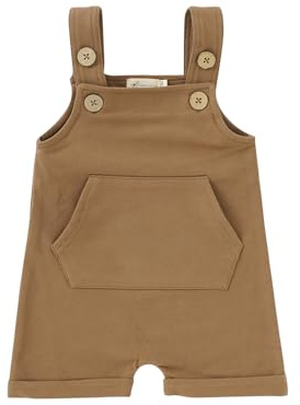 Tiny Alpaca Natural Organic Cotton Dungarees 0-2 Years Gender Neutral Baby corduroys