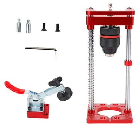 Poinçon d'artillerie de 35 mm, localisateur de perceuse pour le travail du bois, guide pour perceuse à ligne automatique, mini perceuse à colonne réglable avec outil