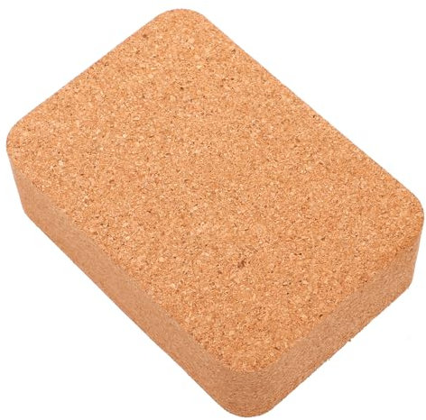 Cork Yoga Block Set - Compact, Portable, Ideal for Crafting & Yoga - Durability