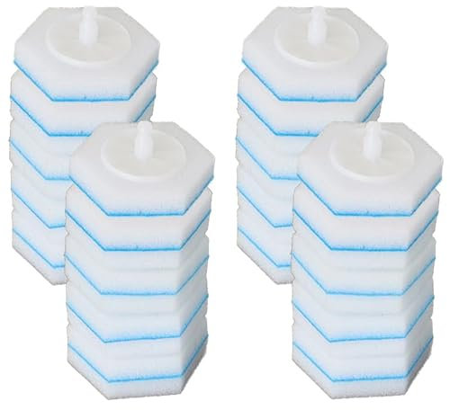 NIOIPXA Disposable Toilet Wand Refills for Clorox,Toilet Brush Heads for Bathroom Cleaning,20 Count (20)