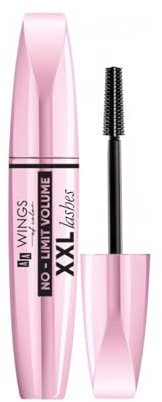 AA WINGS OF COLOR No Limit Volume XXL Lashes Mascara | Sofortige Verdichtung & Verlängerung | Silikonbürste | Farbe Schwarz | 6 g