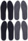 Baluue 2 Sätze Einlegesohle Herausnehmbares Fußbett Orthotic Insoles Sockelleiste Orthopädische Einlagen Fußeinlagen Für Damen Fußkissen Pads Schuhpolster Verdicken 2 Paar*2