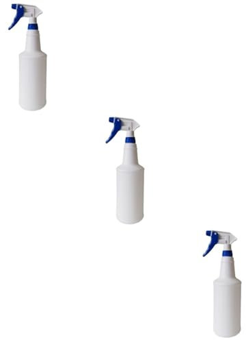 MUCKLILY 3St Sprühflasche auslösen zusammenklappbar hydro wiederverwendbar wieder auffüllbar make up spray haarspray got2be wasserflasche Wassersprühdosen Bewässerungsflaschen Plastik Blue