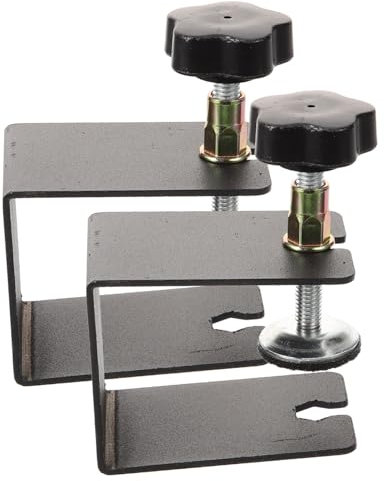 NUOBESTY 2stücke Metall C-klemmen Aus Edelstahl Für Holzbearbeitung Kleine Klemmen Mit Einstellbarem Bereich Geeignet Als Heimwerkerwerkzeug Für Tischplatten Und Bretter