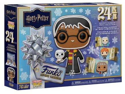 Funko Pocket POP! Countdown Calendar: Harry Potter - Adventskalender - 24 Tage voller Überraschungen - Sammelbar Vinyl Mini Figures - Mystery-Box - Geschenkidee - Weihnachts-Countdown