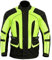 Texpeed Motorradjacke herren mit protektoren - Motorrad Biker Wasserdicht Jacke Mit Rüstung (EN 1621-1) Höhe Sichtbarkeit - Hi Vis Gelb Schwarz - 4XL