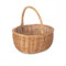 Red Hamper Double Steamed Oval Shopping Basket, Wicker, Brown, 31 x 12 x 26 cm
