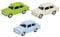 Goki 4013594122078 Fahrzeuge Trabant 601 aus Spritzguß