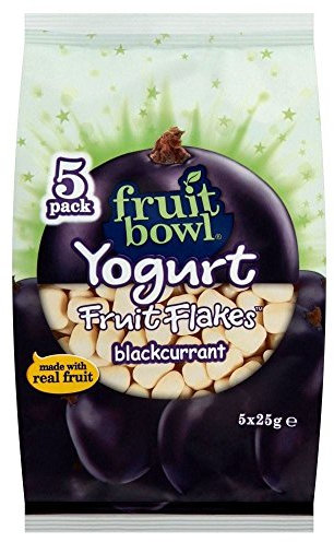 Fruit Bowl Yogurt Fruit Flakes Blackcurrant (5x25g)