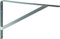 IB-Style - Support d'étagères de Charges Lourdes 10 pièces 330 x 500 mm Fait de Acier - argenté