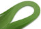 WEBandBUY Quilling Papierstreifen 120 Stück 390mm lang 3mm breit Grün