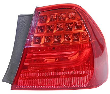 BESTPRICE 1x Heckleuchte rechts außen mit LED ohne Lampenträger Kompatibel mit BMW 3er (E90)