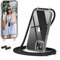 GOODVISH Handykette Kompatibel mit Apple iPhone 13 6,1 Display, Necklace Hülle mit Band Handyhülle für zum Umhängen, Transparent Case mit Schnur, Kameraschutz und Bildschirmschutz, Schwarz