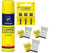 Clipper Gas Gelb White Pure 100ml 250ml 300ml 1er/2er/6erSet Isobutane Universal Flintsystem Feuersteine (7, Gas100ml/3Flints/3Feuerstein)