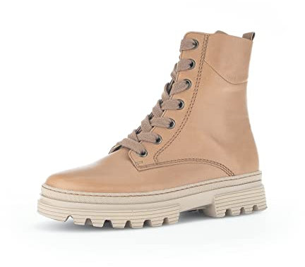 Gabor Damen Biker Boots, Frauen Stiefeletten,Wechselfußbett,Moderate Mehrweite (G),uebergangsstiefel,Bootee,Chino (Frottee),35.5 EU / 3 UK
