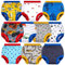 BIG ELEPHANT 10er Pack Baby Trainingshose - Saugfähige Töpfchen Unterwäsche Kleinkinder für Jungen und Mädchen