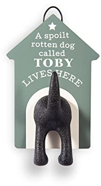 Personalised Dog Lead Hook (Toby)