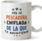 MUGFFINS Tazas para PESCADERA mujer - En Español - Todos te advirtieron - 11 oz / 330 ml - Regalo original y divertido