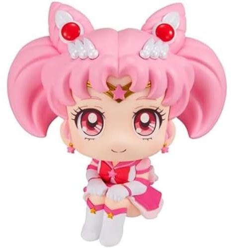 Megahouse Sailor Moon Cosmos The Movie Dekofigur PVC Look Up Eternal Sailor Chibi Moon 11 cm