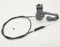 ForconMed Rollator Ersatz-Handbremse mit Kabel, verstellbare Radverriegelungsbremsen, passend für alle Marken 3/4-Rad-Rollator-Teile, 795, Hugo, Airgo, Medline Rollator, W/Hardware