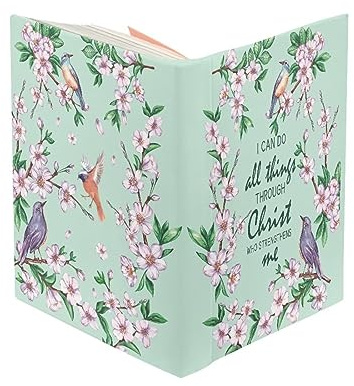 Rnyleeg Bibelhüllen mit Blumentext, Jumbo, dehnbar, schützende Buchumschläge für Hardcover, waschbar, wiederverwendbar, bis zu 22,9 x 27,9 cm