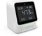 WOLF SHIELD Smart Air Quality Monitor Battery Powered Air Quality Detector with Large LCD Display for CO2,Temperature and Humidity Detection,Connect to Your Phone