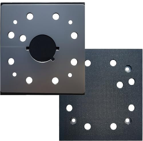 2 Pack Upgrade Hook and Loop Replacement Sander Pad for DeWalt DW411 D26441 DW412 1/4 Sheet Sander - 151284-00 151284-00SV Sanding Backing Pad