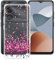 HGJTFANY Cover per ZTE Blade A34 (6.6), Custodia per Telefono in Morbido Silicone Antiurto, Ultra Sottile Clear TPU Bumper Case per ZTE Blade A34 - Cuore rosso