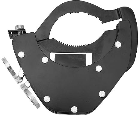 Motorcycle Throttle Lock, Black Metal Motorcycle Handlebar Throttle Lock Universal Rustproof Adjustable Control Throttle Assist Lock Retainer Throttle Control System (bottom)