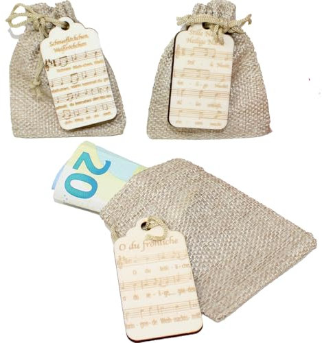3 Geldgeschenke aus Holz zu Weihnachten geldgeschenk weihnachten Verpackung