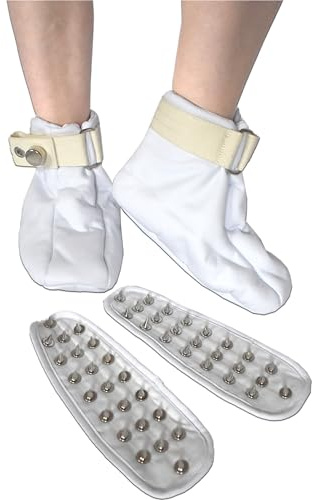 ABDL Krabbelschuhe abschließbar – Spike-Einlagen & Magnetschloss, Pet Play | Fesselschuhe mit Magnetschlüssel – für BDSM Bondage, Dom/Sub, Sissy, AgePlay – devot, kinky, erotik Zwangsschuhe