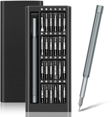 Vakki 49 in 1 Precision Screwdriver Set, Mini Screwdriver Repair Tool Kit for iPhone, iPad, Mac Book, Computer, Laptop, PC, Tablet, Phone, PS4, PS5, Nintendo Switch, Xbox, Watch, Glasses