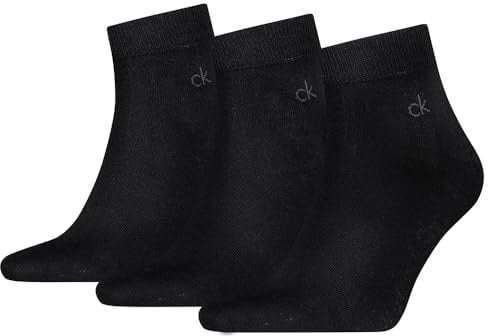 Calvin Klein Casual Flat Knit Cotton Quarter Socks 2 Pack Quarter (pack of 1)