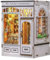 CUTEBEE Kit Book Nook DIY Maquetas - Miniaturas para Casa de Muñecas Madera con Luces LED para Adultos, 3D Puzzle Decoración Creativa para Librerías, Regalo para Amantes de Libros y Manualidades.