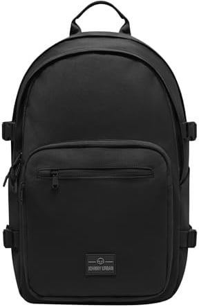 Johnny Urban Schulrucksack Teenager Schwarz - Lian - Schultasche für Jungen & Mädchen - 18 Liter - Causal Tagesrucksack mit Laptopfach für Schule & Freizeit - Wasserabweisend