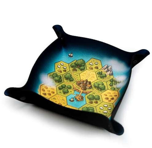 Bandeja de Dados para Juegos de Mesa y RPG, 22 x 22 cm