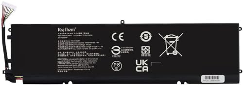 Rsjfhzm RC30-0281 Laptop Ersatz Akku für Razer Blade Stealth 13,3 2018 | 2019 2020 GTX1650 Max-Q RZ09-02810 RZ09-02810E71 RZ09-0310 RZ09-03100 RZ09-0327 RZ09-03272E82 RZ09-03272E12